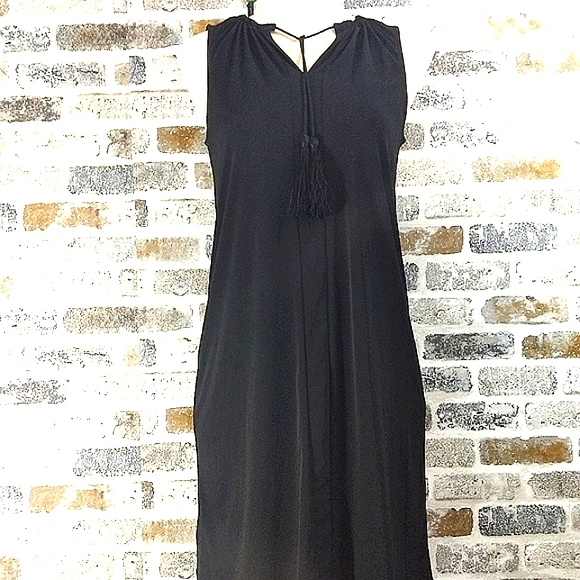 Michael Kors Dresses & Skirts - 🆕Michael Kors sleeveless, black boho dress, sz XS